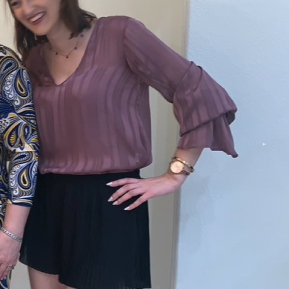 Sheer blouse